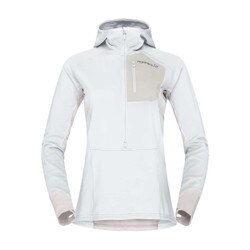 Norrona Senja Warm1 Hood Women's in Snow White